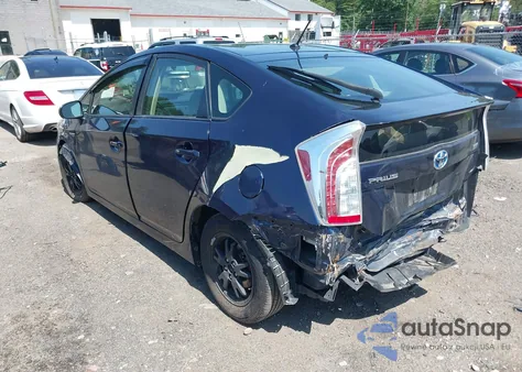 2014 Toyota Prius Two from USA, damaged, VIN JTDKN3DU2E1771831